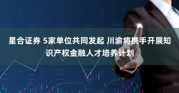 星合证券 5家单位共同发起 川渝将携手开展知识产权金融人才培养计划